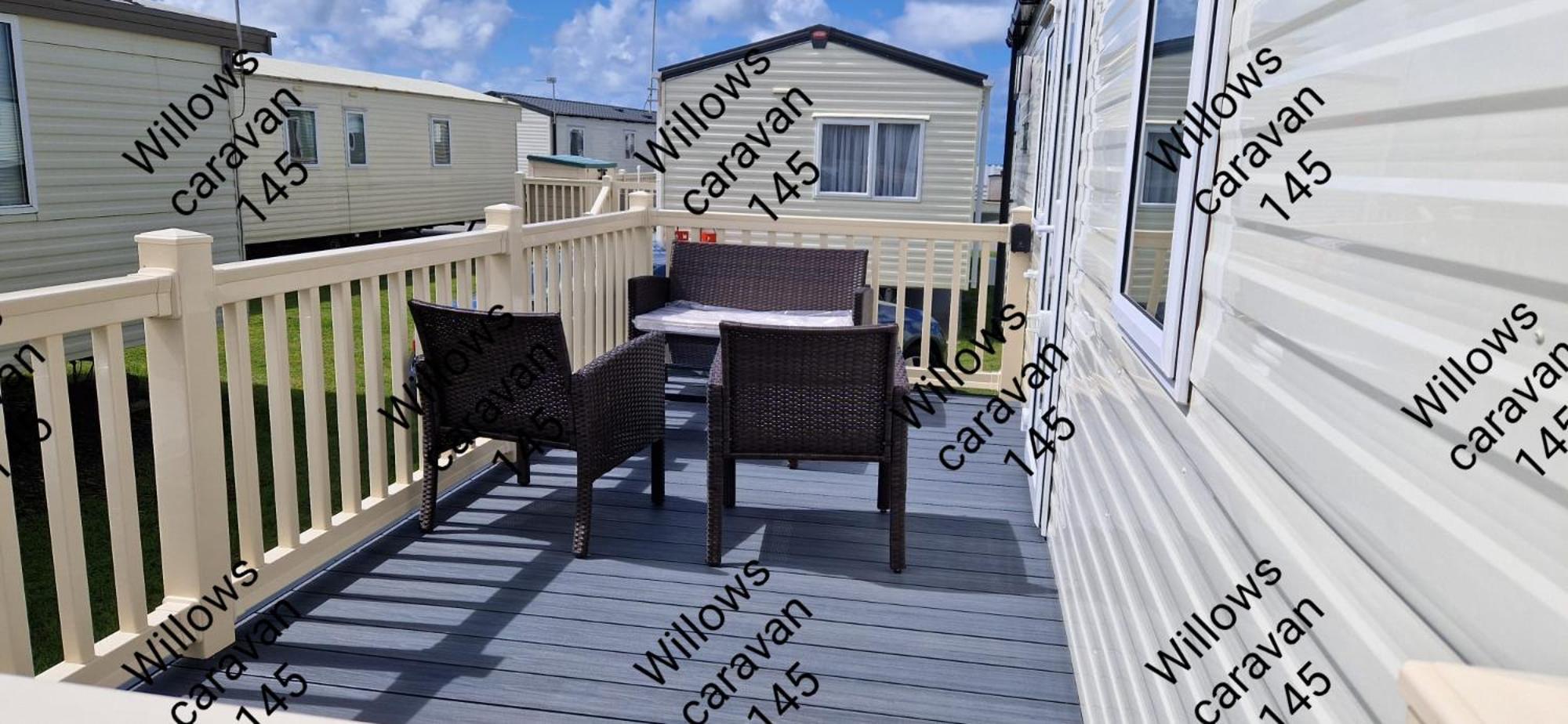 Willows Caravan 145 Llanddwywe Bagian luar foto
