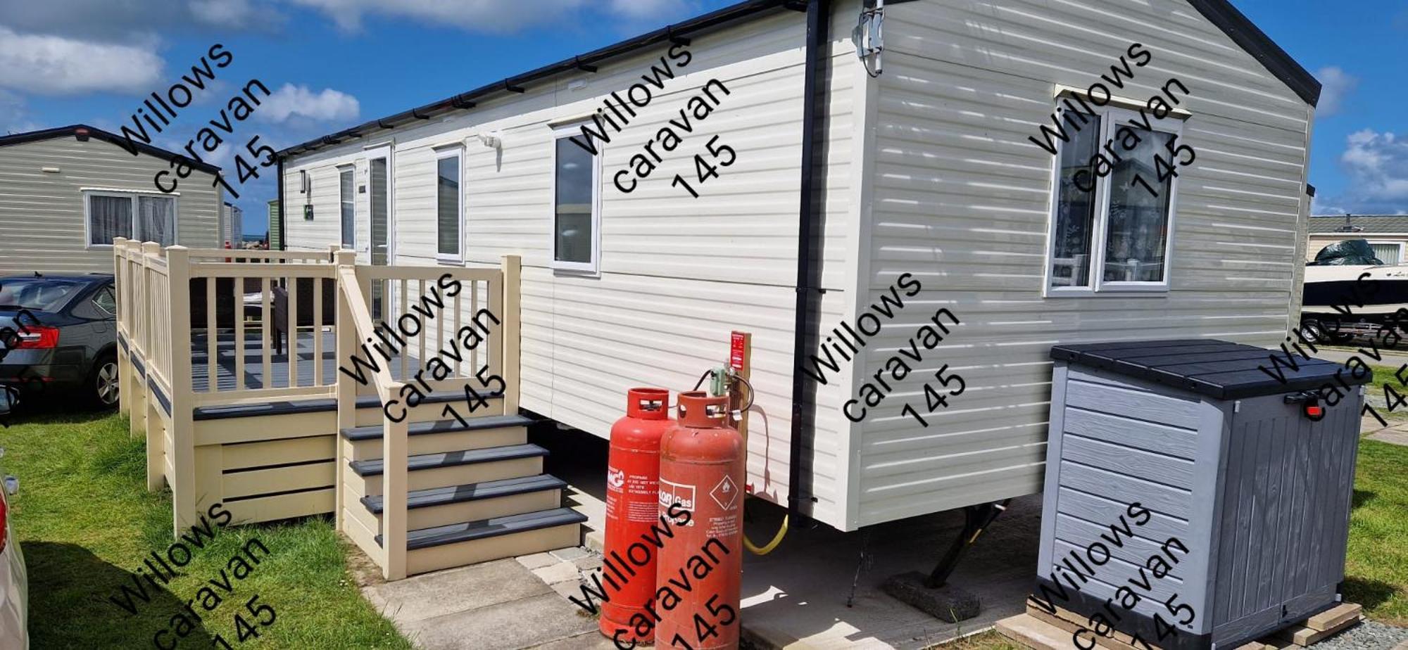 Willows Caravan 145 Llanddwywe Bagian luar foto